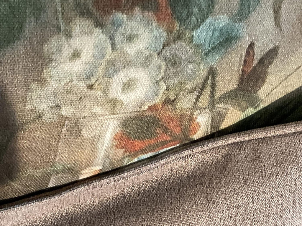 Reversible Headrest Cover for Furniture, Chairs & Sofas, Fruit Design M4153