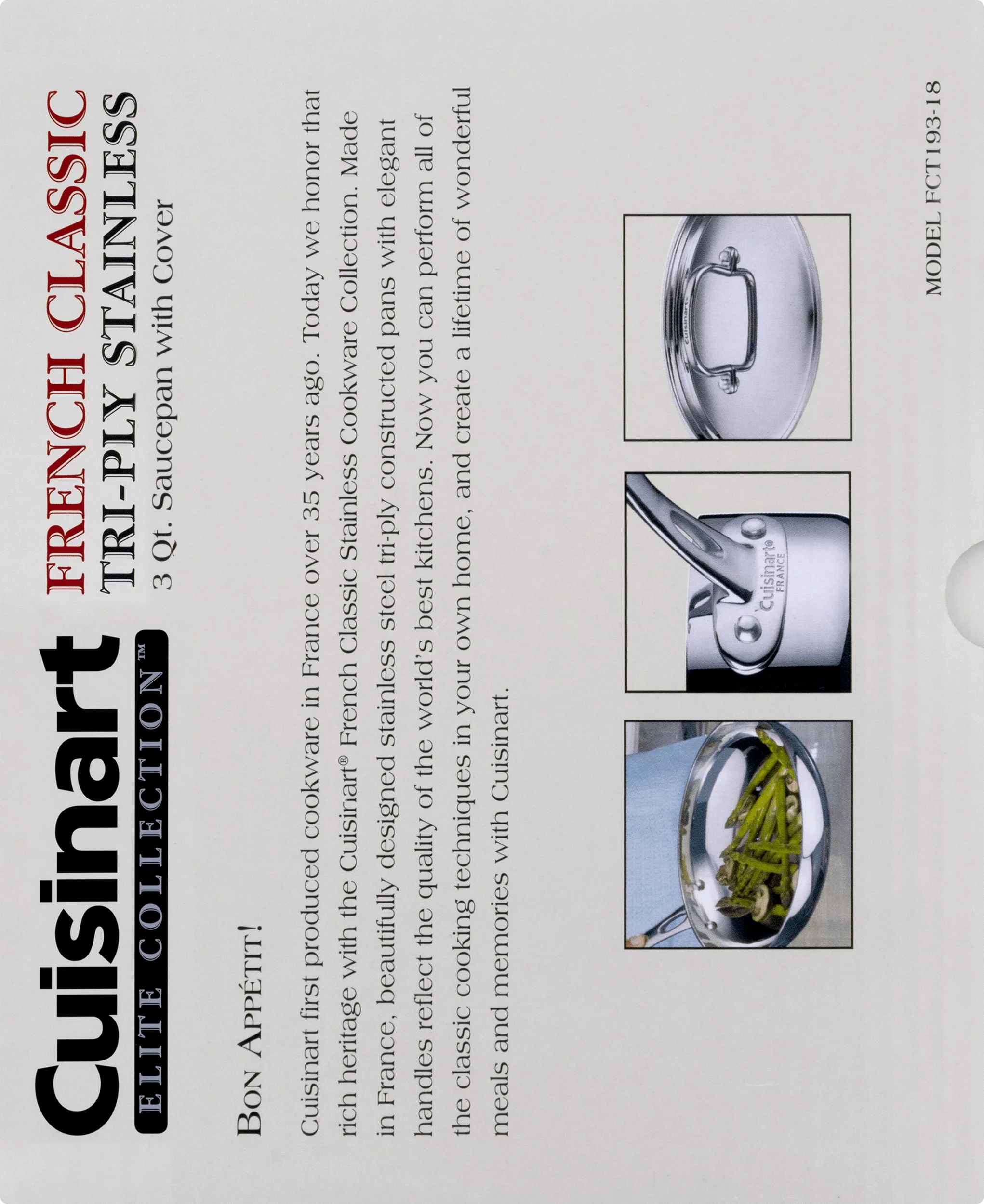 3 Quart Stainless Steel Saucepan D1849