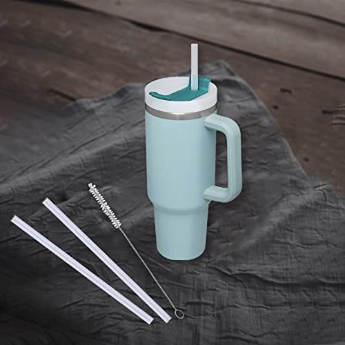 Stainless Steel Straws with Covers for 40 oz Tumbler, 12 inch, 8 Pack Y42921