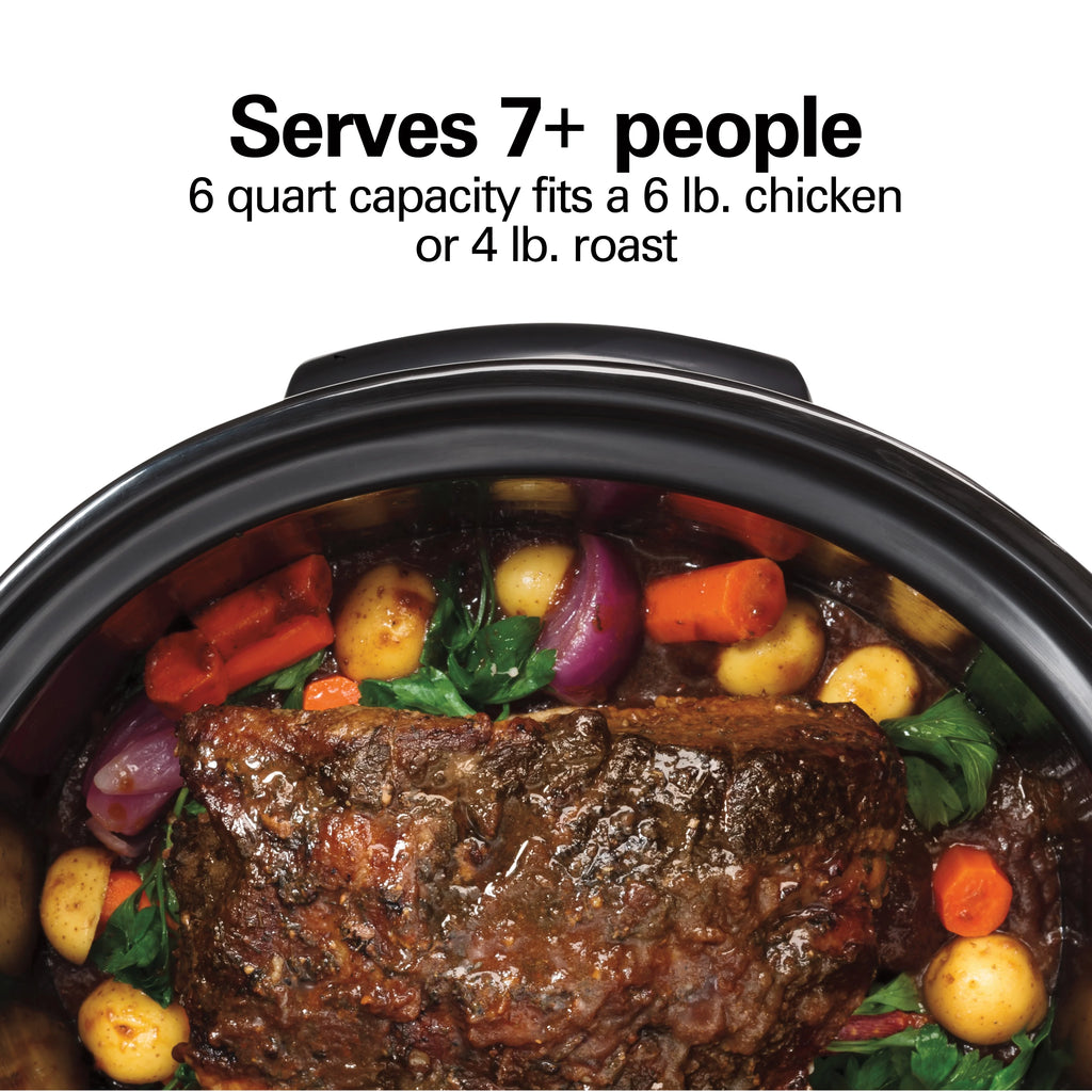 Programmable Slow Cooker, 6 Quart, Removable Crock C700206