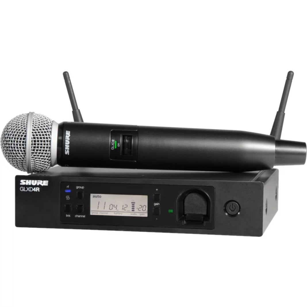 Shure GLX-D Advanced Digital Wireless Vocal System with SM58 Vocal Microphone