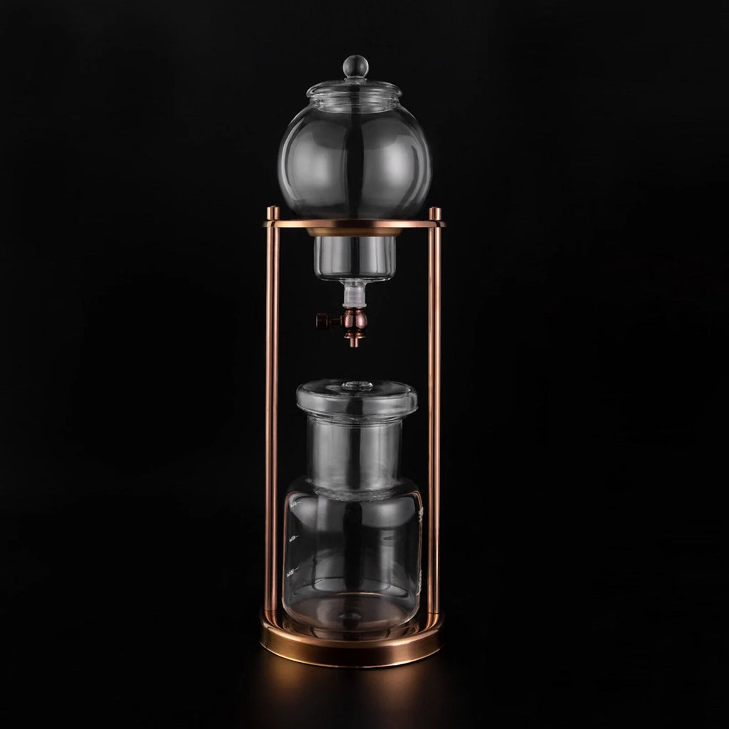 Cold Brew Coffee Maker Iced Dripper Pot 600ml Gold W1233