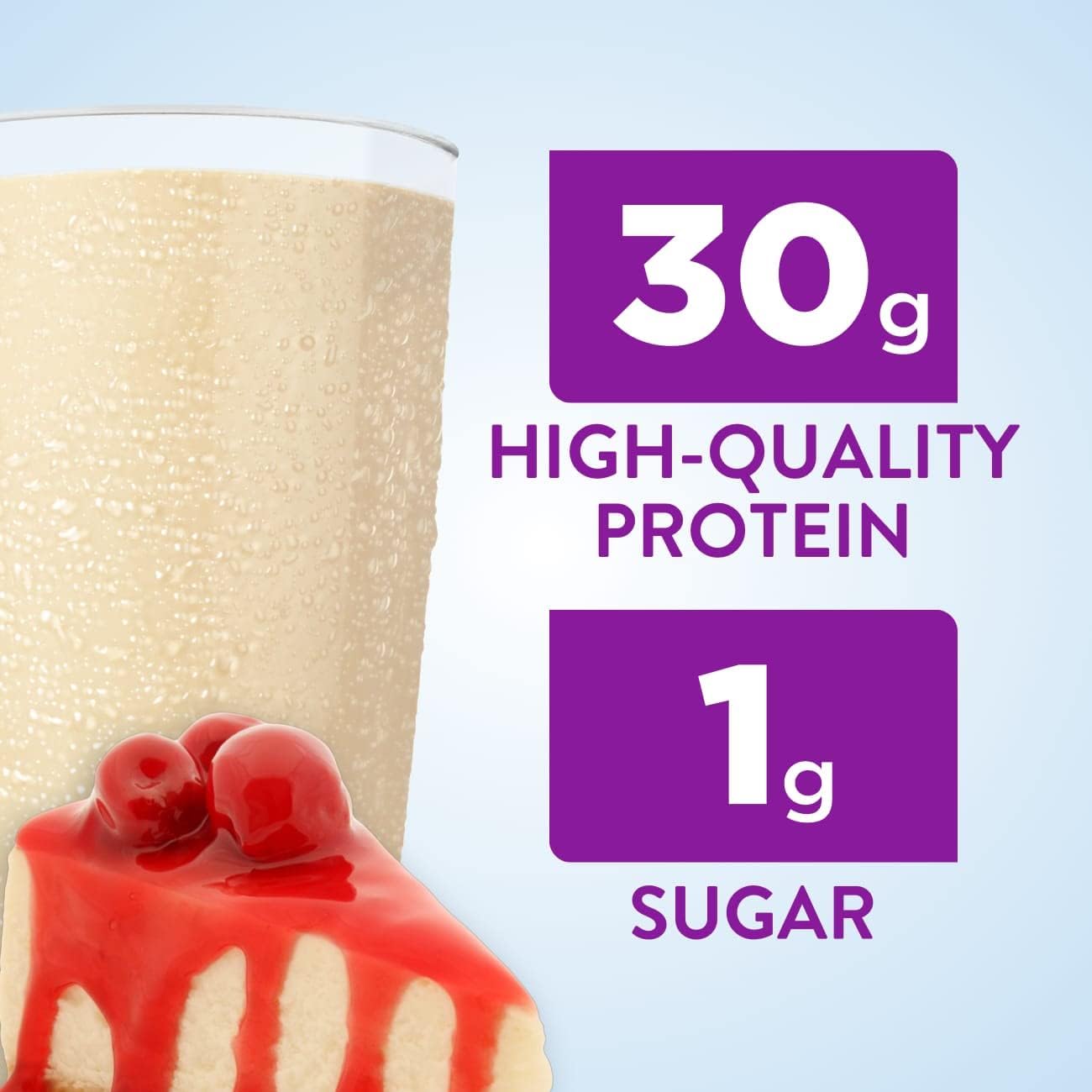Protein Nutrition Shakes, Variety Pack, 30g Protein, 11 fl oz, 12 Count A853