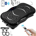 VEVOR Vibration Platform, Full Body Exercise Vibration Plate, Vibration Machine 350lbs LCD 3 Levels Massage Remote Bluetooth USB Music, Fitness Vibration Machine, Black