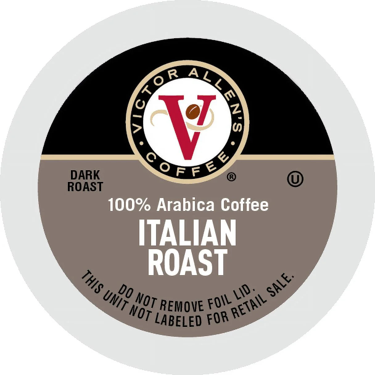 Italian Roast Dark Coffee Pods for Keurig Brewers I251