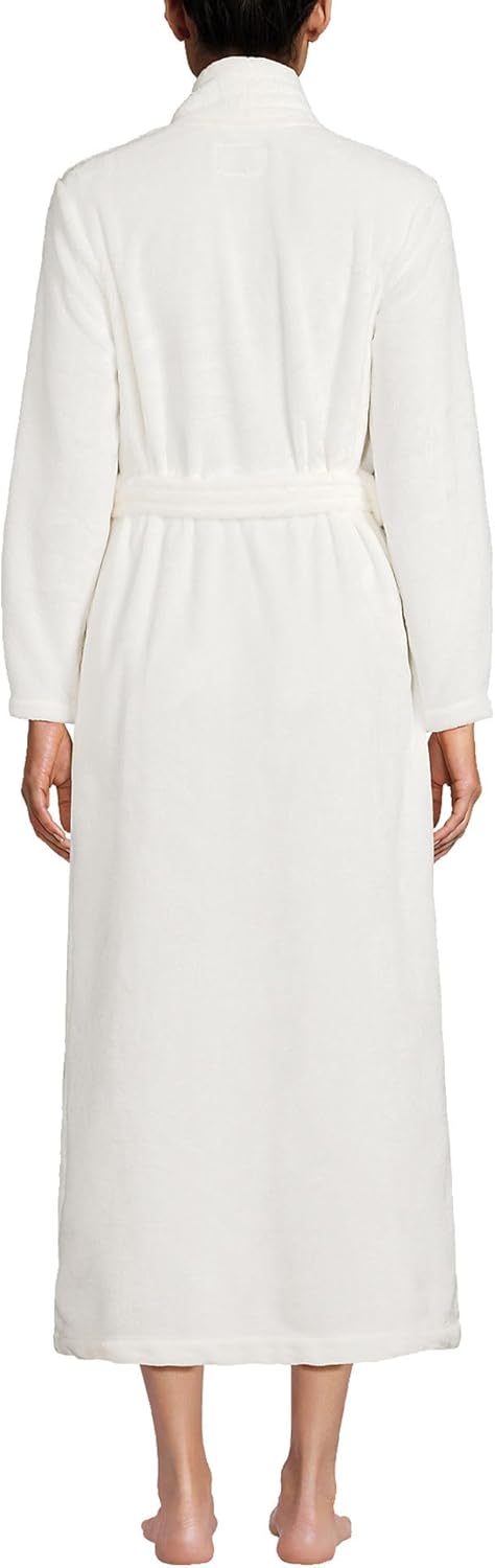 Cozy Plush Long Wrap Robe for Women U521