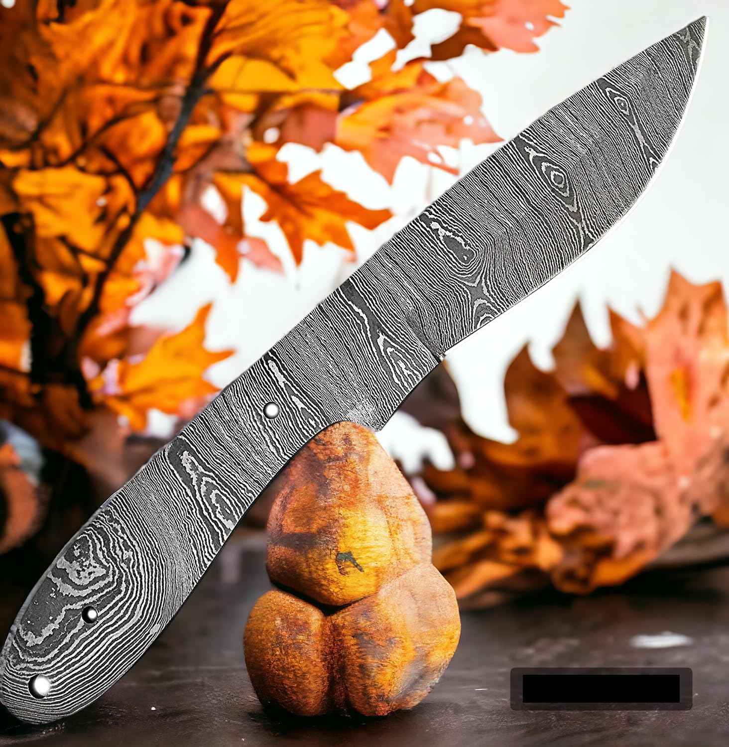 Damascus Steel Full Tang Blank Blade for Knife Making K630781