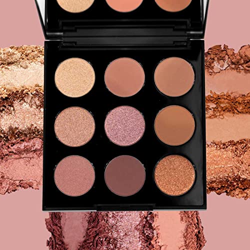 Eyeshadow Palette, Talc-Free, Matte & Shimmer Finishes U3003