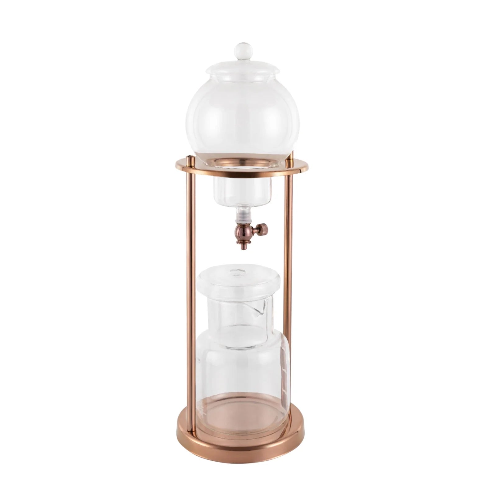 Cold Brew Coffee Maker Iced Dripper Pot 600ml Gold W1233