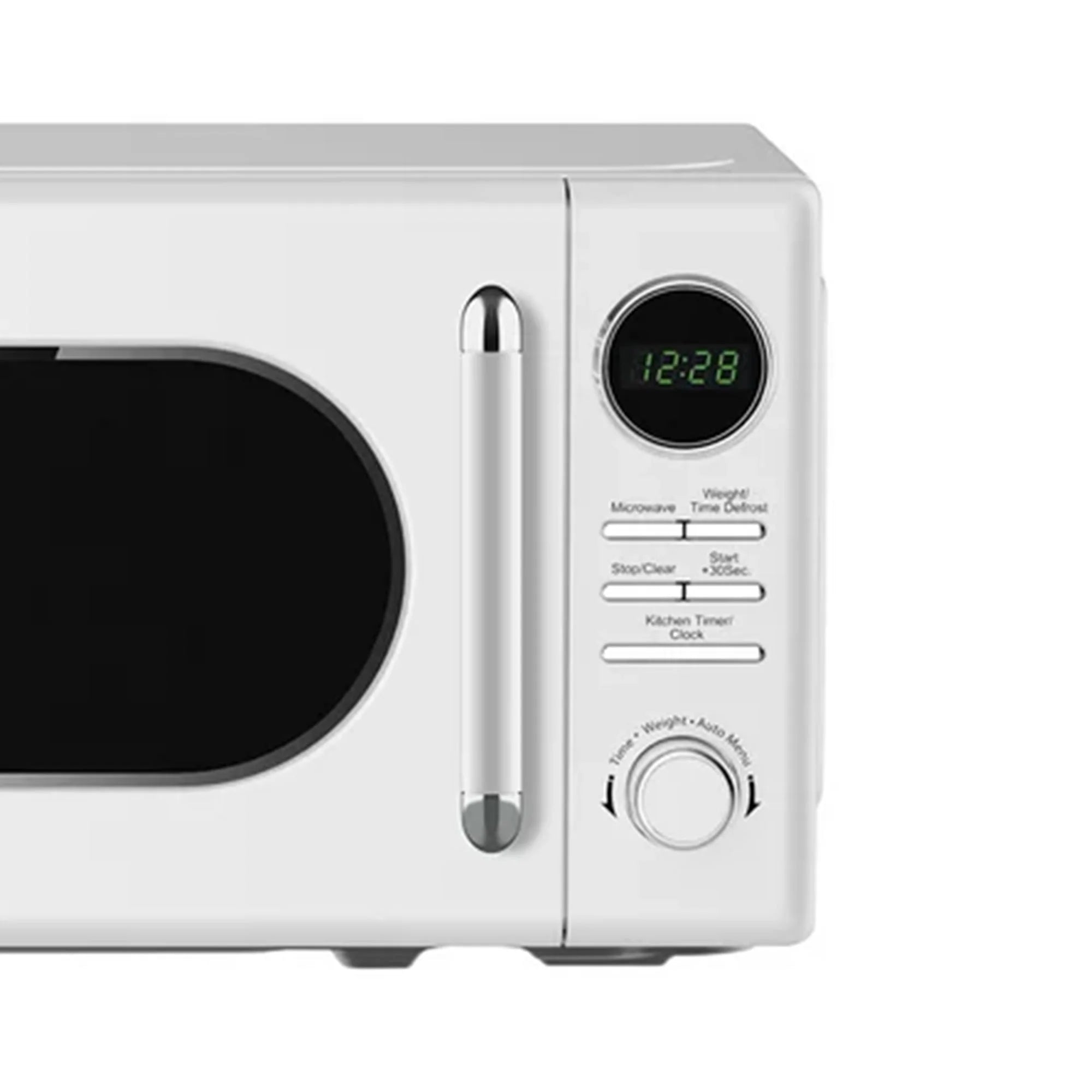Retro Countertop Microwave, 0.7 cu ft, White R72057