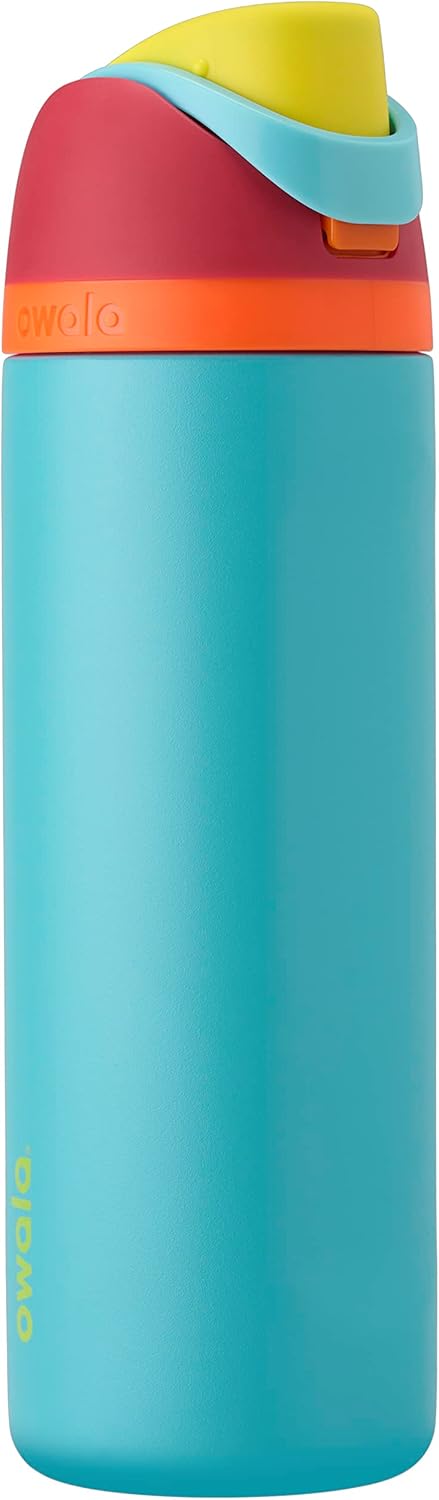 Insulated Stainless Steel Water Bottle with Straw, 32 oz F15480