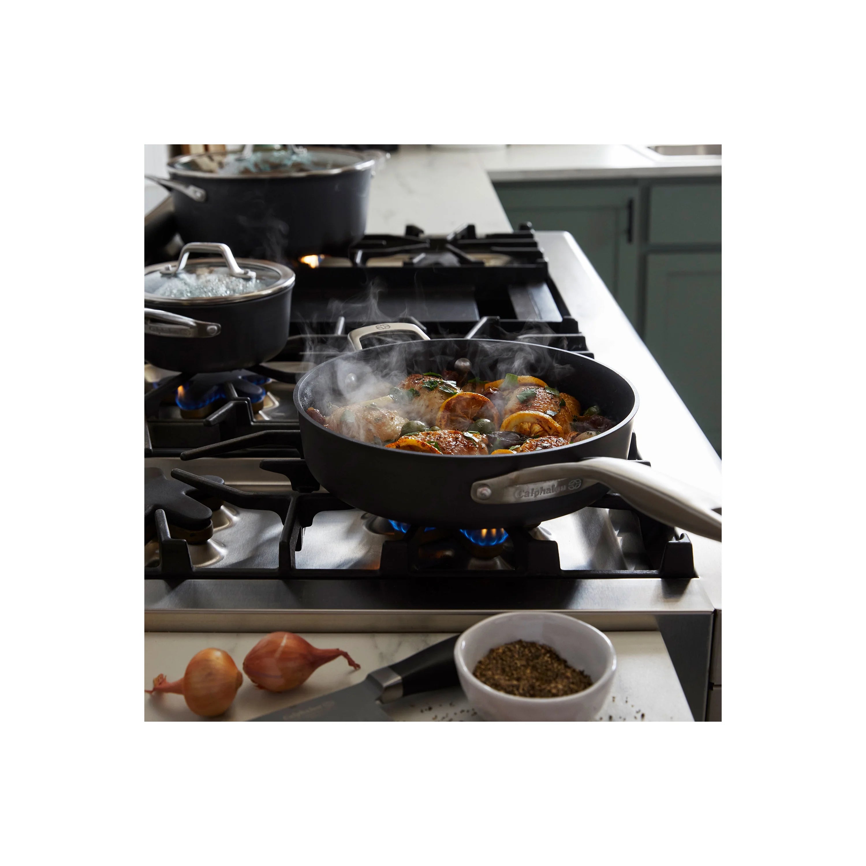 Nonstick 11-Inch Square Griddle Pan W7548