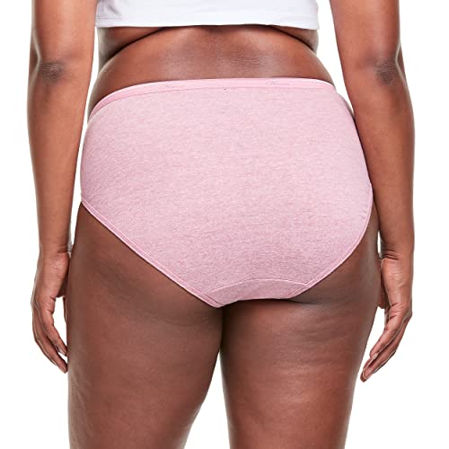 Women's Hi-Cut Cotton Panties, 6-Pack E485