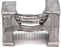 Dollhouse Cottage Hob Grate Kit Metal 1:24 Half Inch Scale Fireplace Accessory