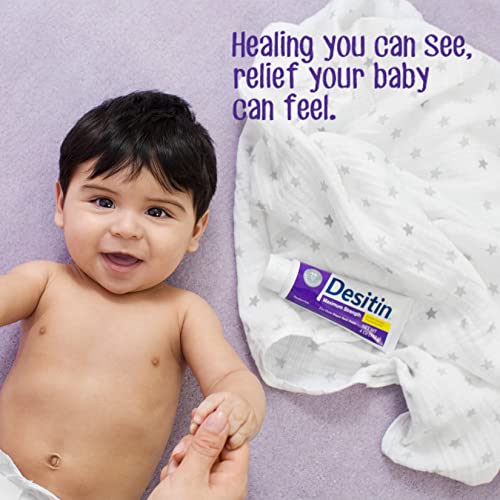 Baby Diaper Rash Cream with 40% Zinc Oxide, Hypoallergenic Paste, 4 oz V5862