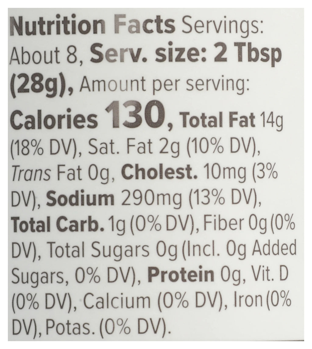 Tartar Sauce with Avocado Oil, 7.5 oz, Pack of 6 X405861