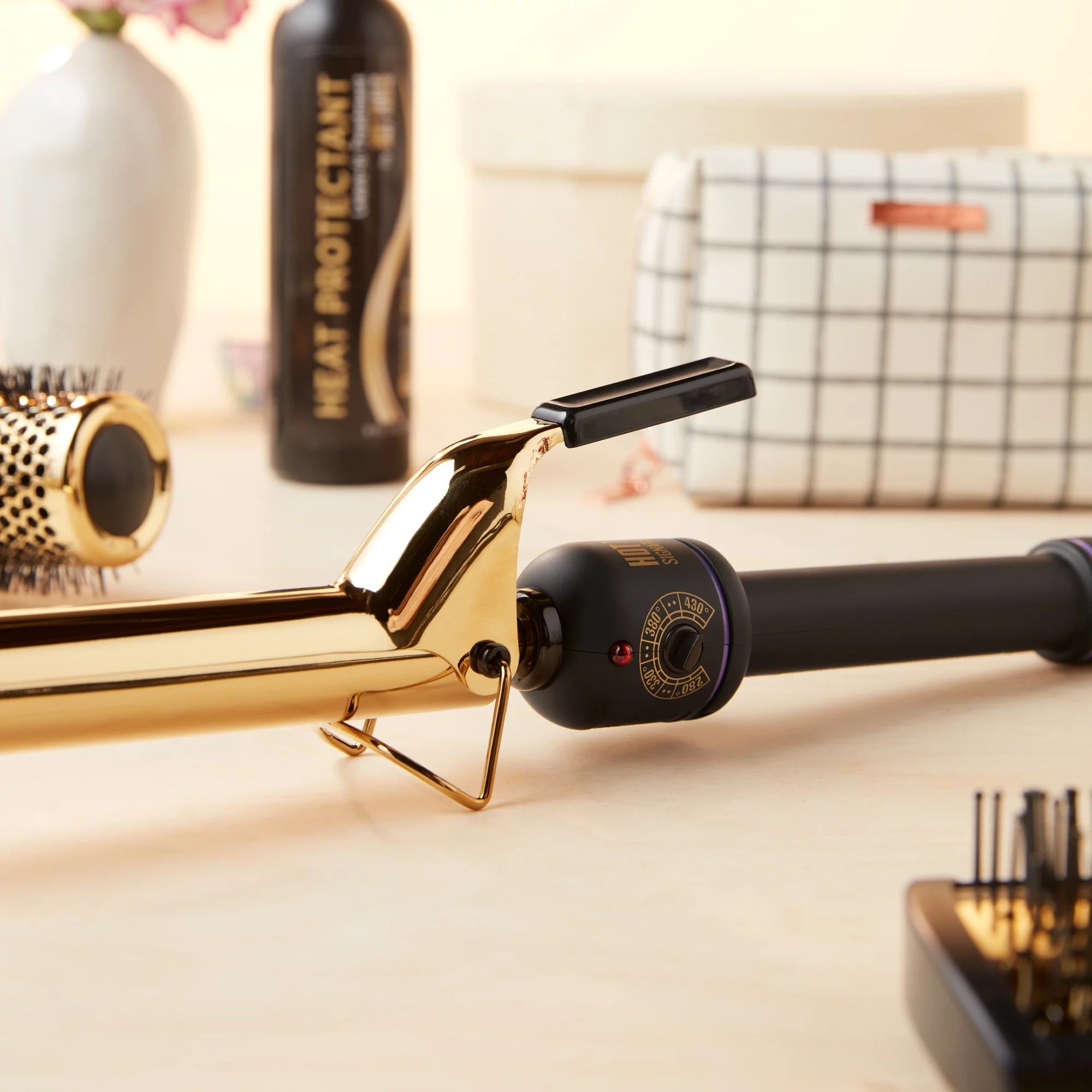 1" Gold Curling Iron M5055