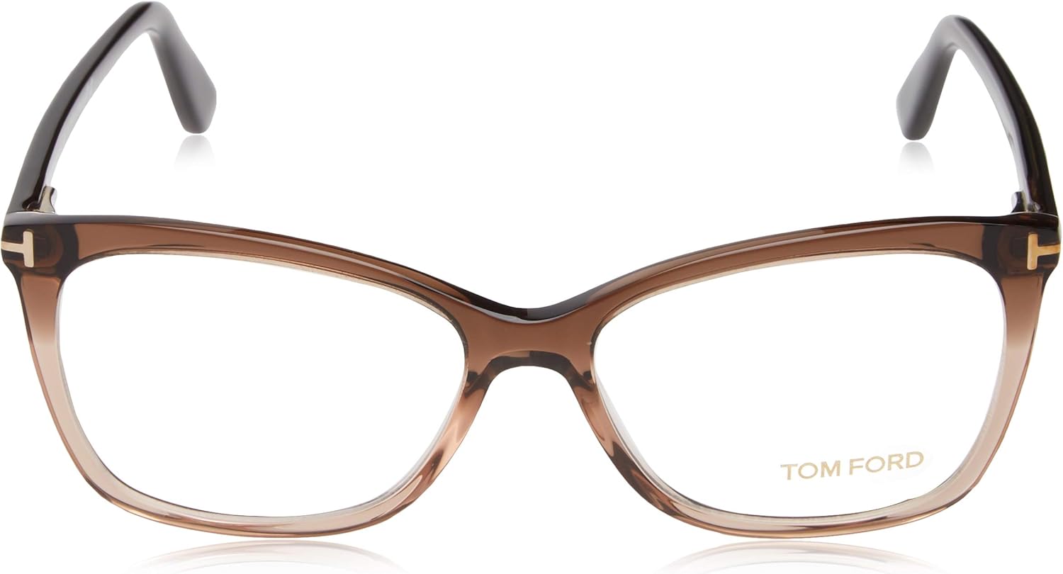 Eyeglasses Dark Brown Transparent Brown 54-15-140 U9856