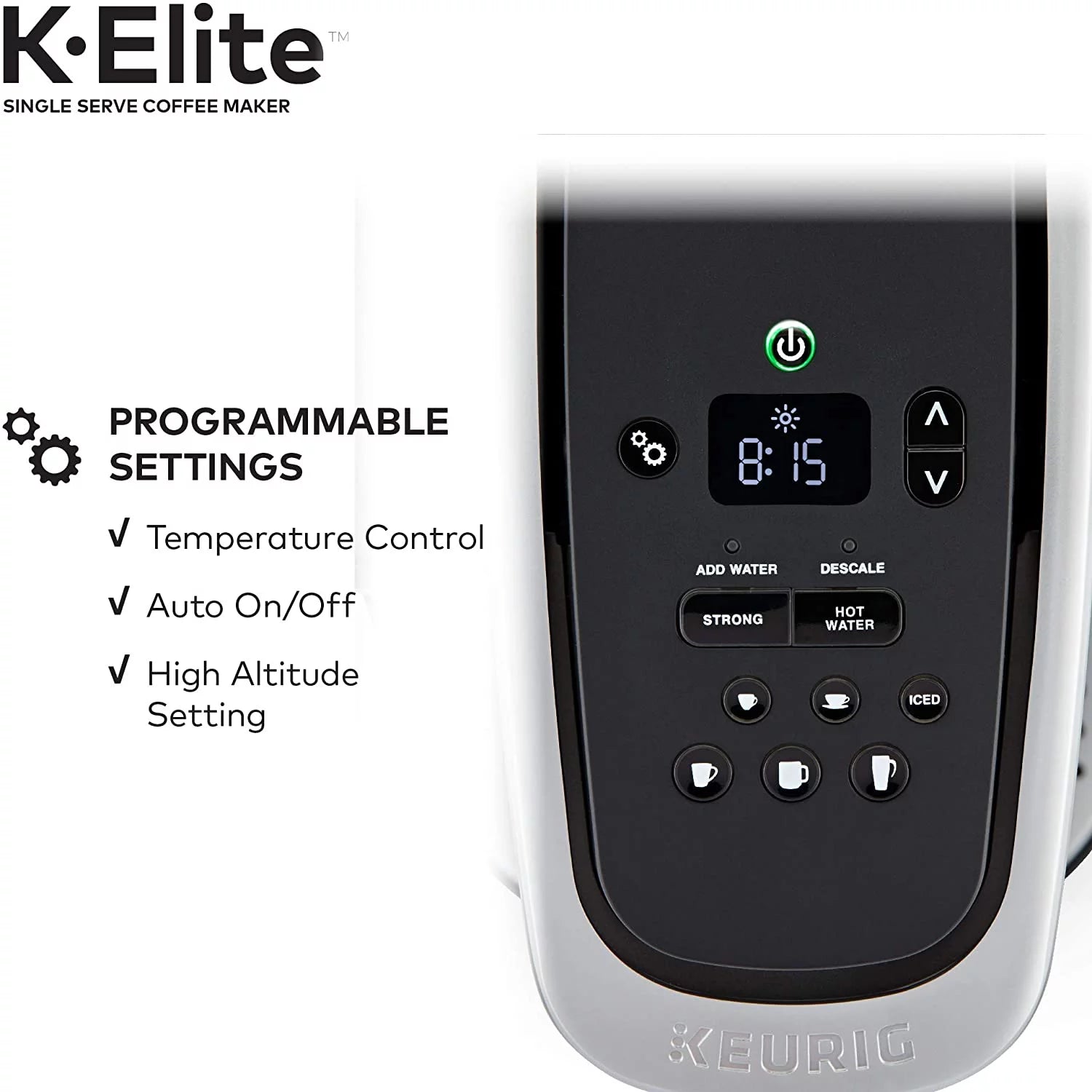 Single Serve K-Cup Pod Coffee Maker with Iced Coffee Capability R4510