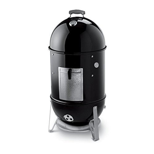 Weber 22-inch Smokey Mountain Cooker, Charcoal Smoker,Black