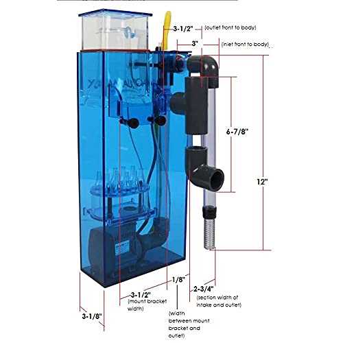 Hang-On-Back Protein Skimmer for Aquarium J586