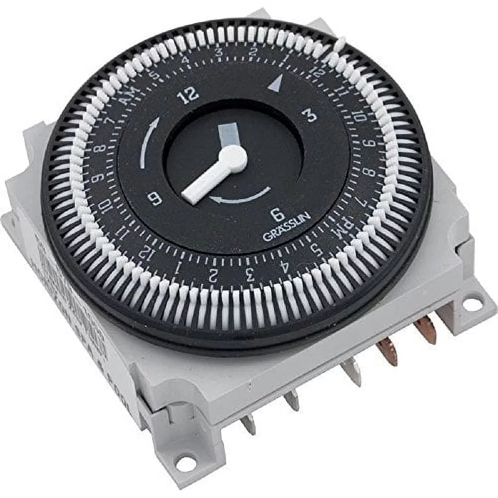 24-Hour 21A SPDT 120V Electromechanical Timer Module R81445