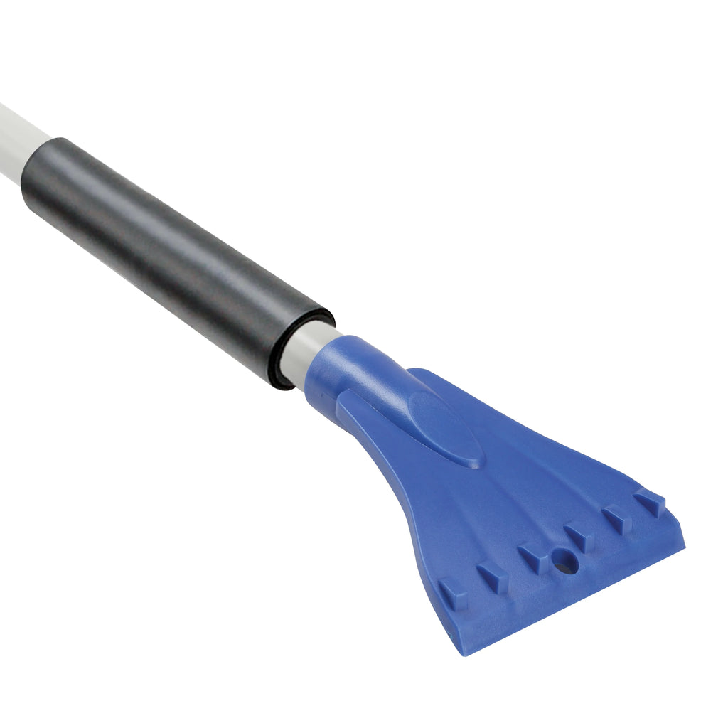 4-in-1 Telescoping Snow Broom with Ice Scraper and LED Lights W72876