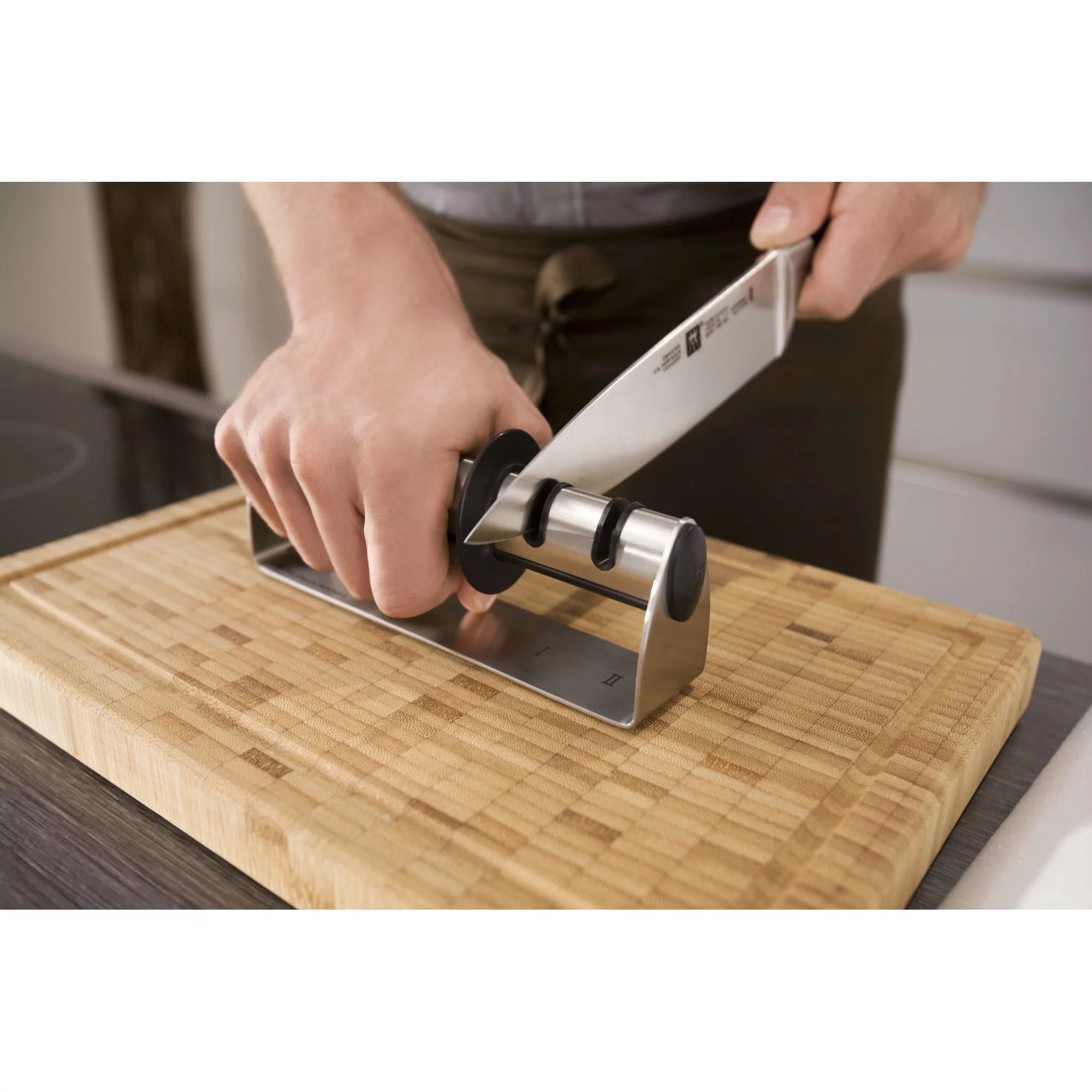 Stainless Steel Handheld Knife Sharpener N7616
