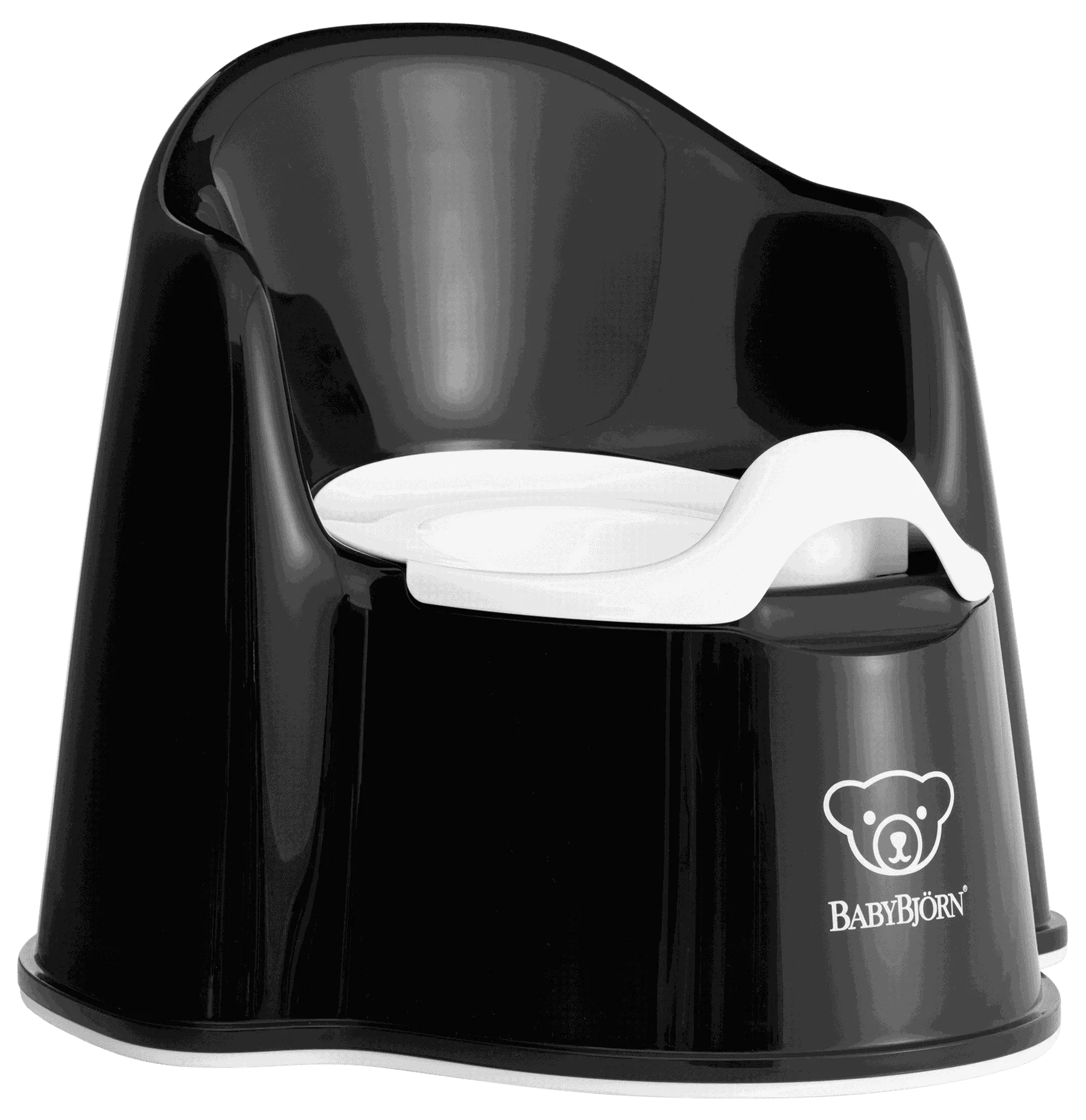 Potty Training Chair, Black/White Z80639