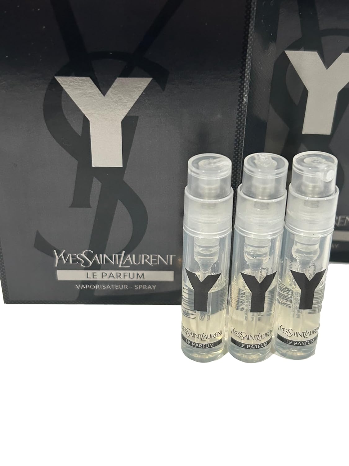 Y Men Eau de Parfum Spray Sample Vials 1.2 ml, Set of 3 X426571