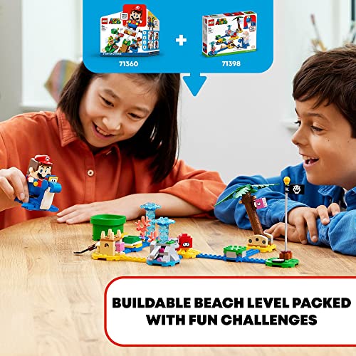 Super Mario Dorrie's Beachfront Expansion Set Building Kit U6386