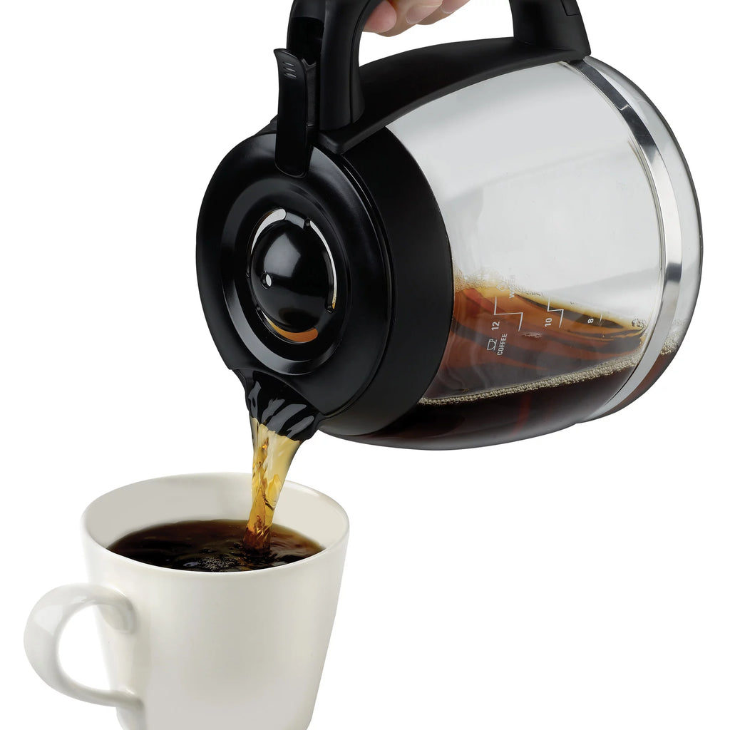 12-Cup Programmable Coffeemaker, Black K861463