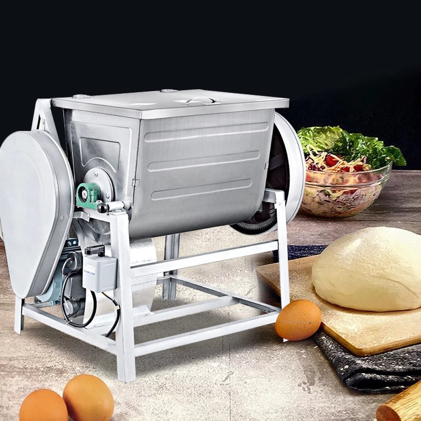 Commercial Electric Dough Mixer 15KG Heavy Duty Pizza Kneading Machine L327841