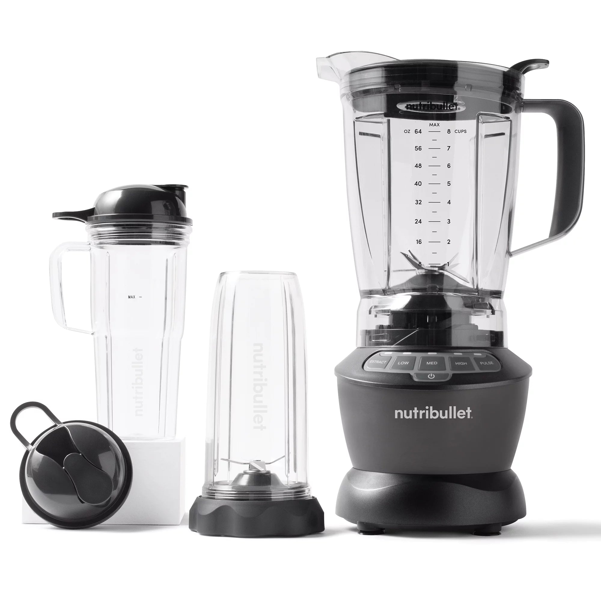 64 oz Full-Size Blender Combo, Dark Gray G6413