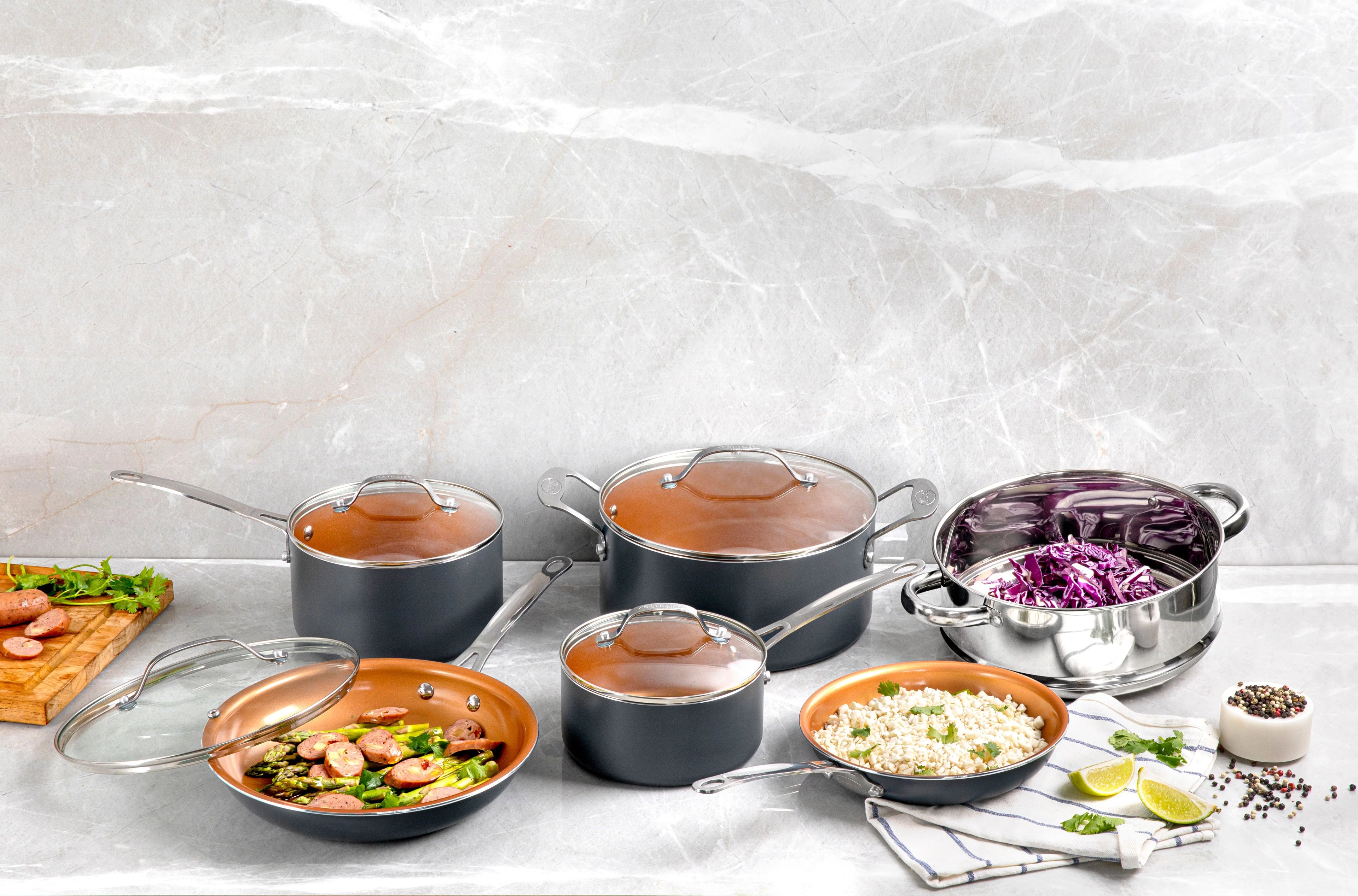 Non-stick Cookware Set, Dishwasher Safe, Pots and Pans P757402