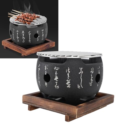 Mini Portable Charcoal BBQ Grill for Camping N44383