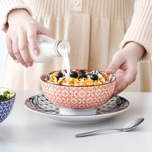 12 Piece Ceramic Dinnerware Set for 4, Black and White Porcelain S22918