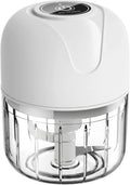 LFOGoods 100 Ml Capacity Electric Mini Garlic Chopper, Kitchen Gadgets, Portable Food Processor, Vegetable Chopper, Onion Meat Grinder