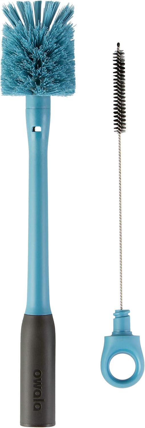Insulated Water Bottle with Cleaning Brush Accessories Q221