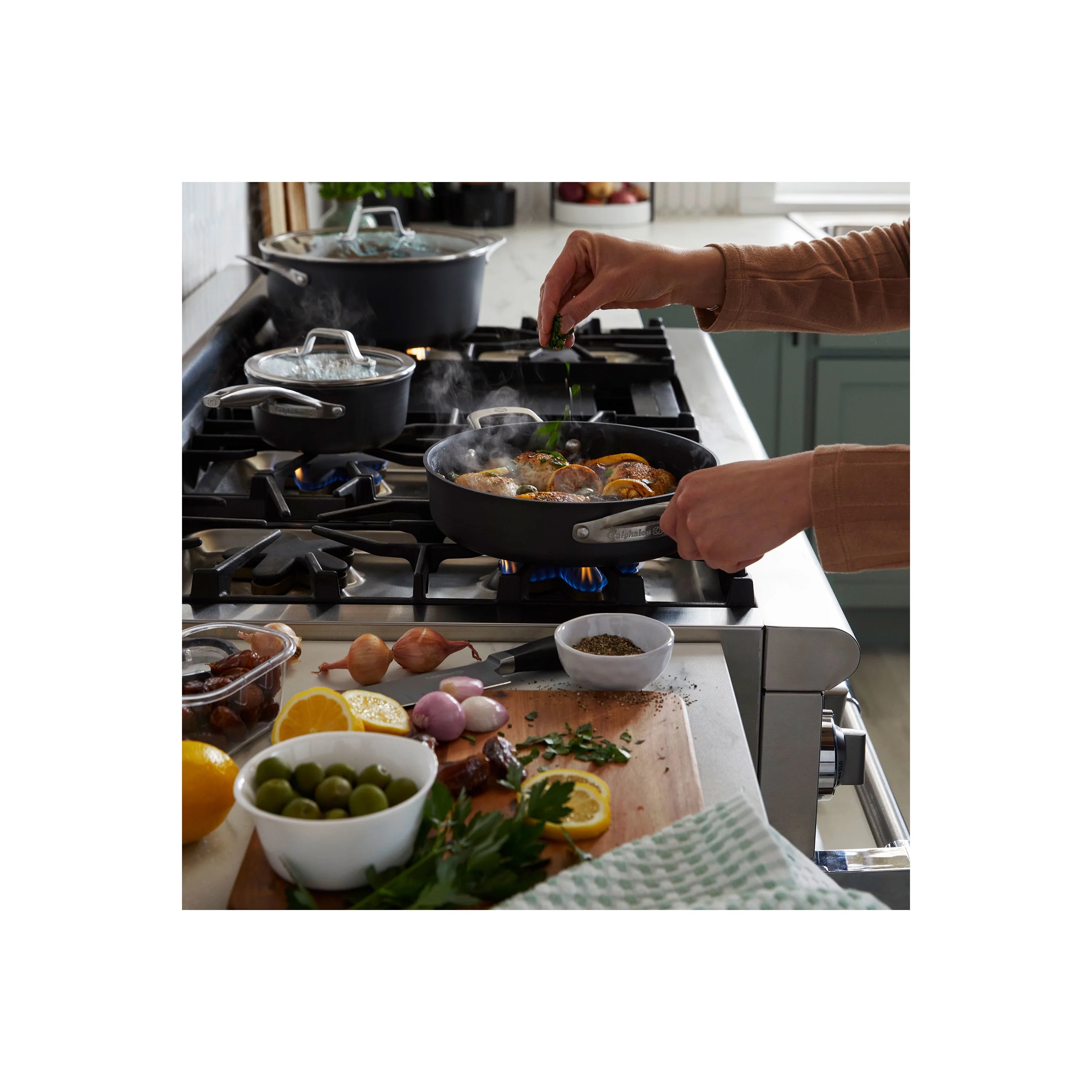 Nonstick 11-Inch Square Griddle Pan W7548