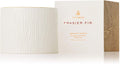 Thymes Frasier Fir Candle - Gilded Ceramic Small Jar Candle - Scented Candle with a Luxury Home Fragrance - Elegant Holiday Candle - Single-Wick Candle - White Candle (6 oz)