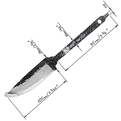 VG10 Damascus San Mai Full Tang Blank Blade for Custom Knife Making Z9191
