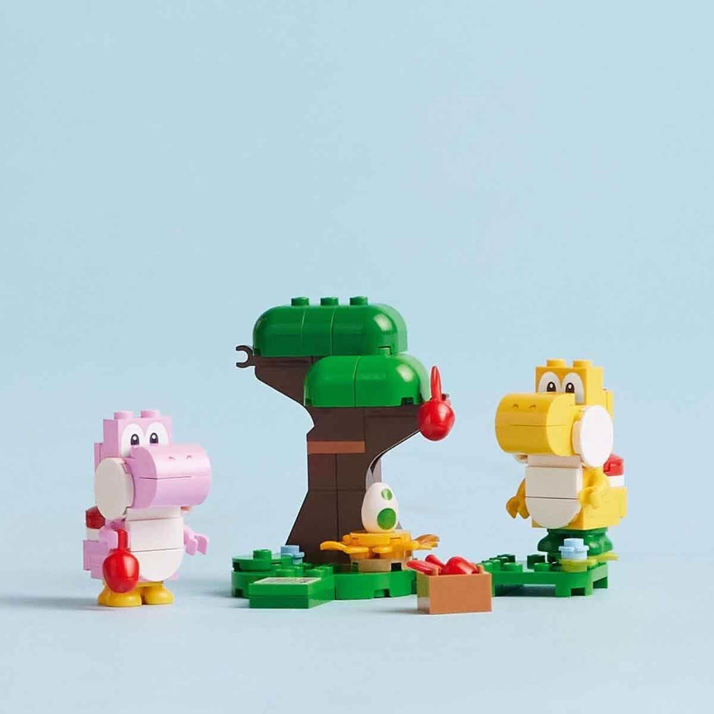 Yoshi's Wild Forest Expansion Set with 2 Stone Yoshi Figures S825528