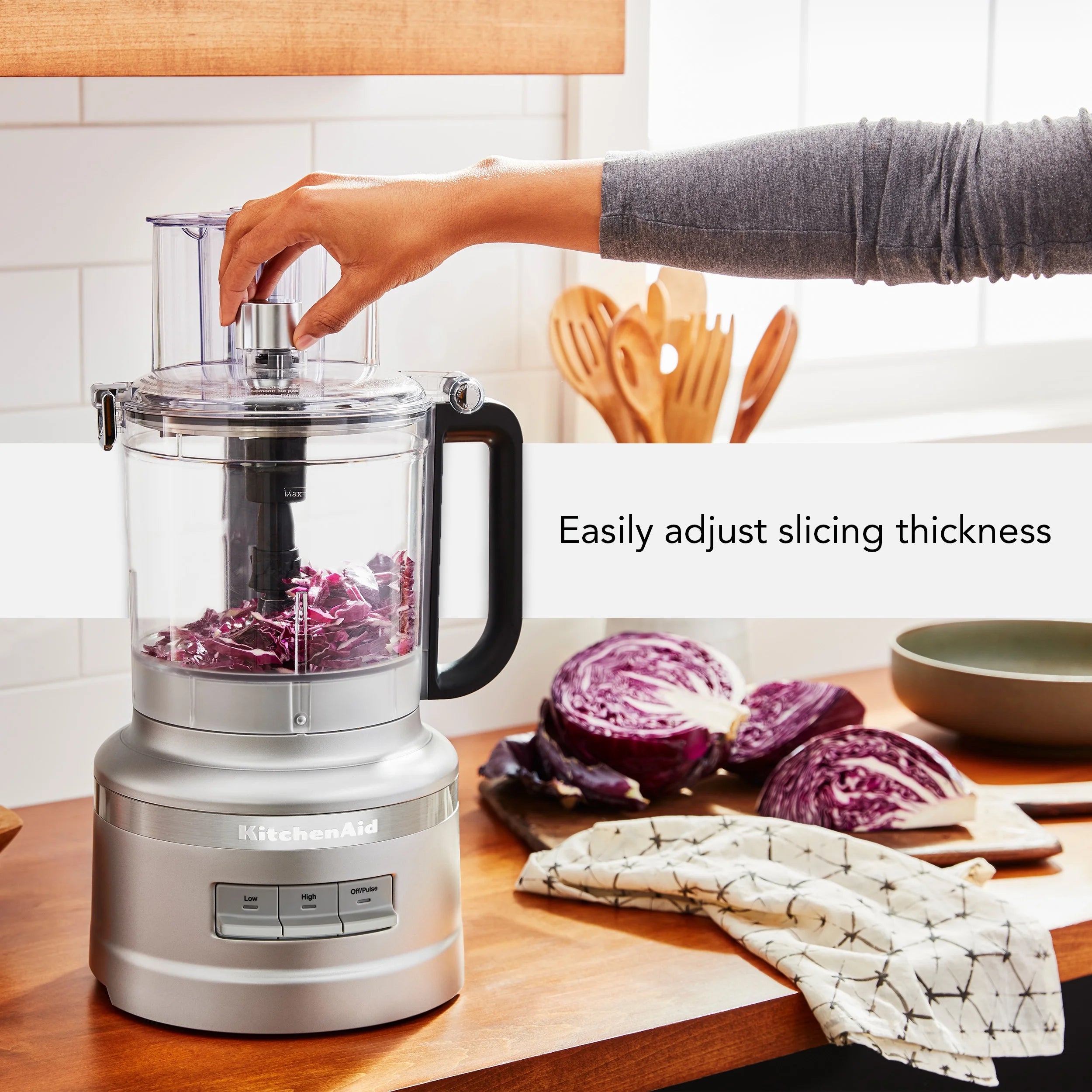 13-Cup Food Processor, Contour Silver V139