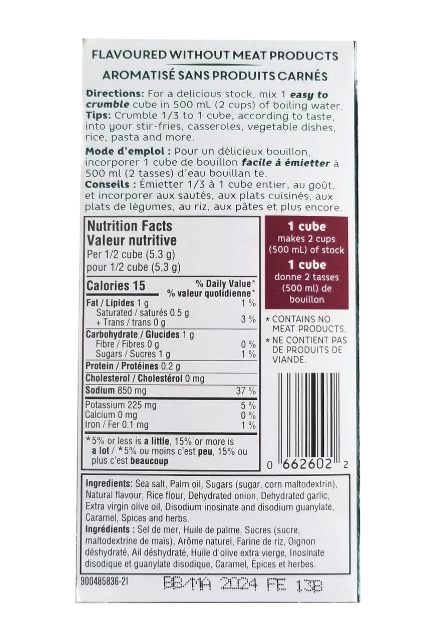 Beef Flavor Bouillon Cubes, 10 Count, 105g N839081