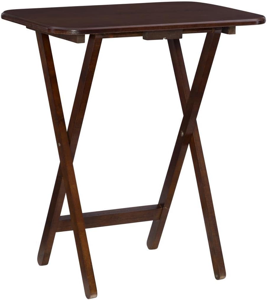 Tray Tables, Cherry, 15.72 x 26.38 x 23.58 K15602