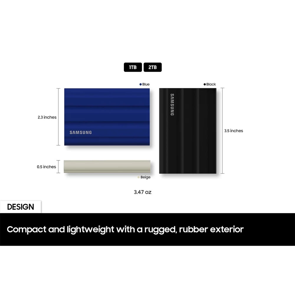 Portable Solid State Drive 1TB Black V530211