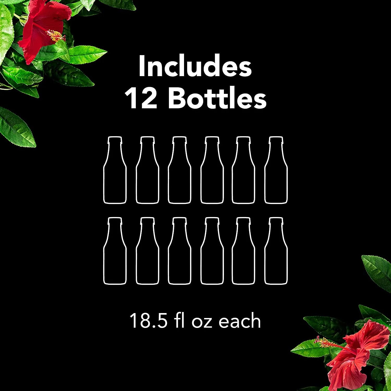 Iced Tea, Subtly Sweet, Lower Sugar, 18.5 oz Bottles (Pack of 12) J943