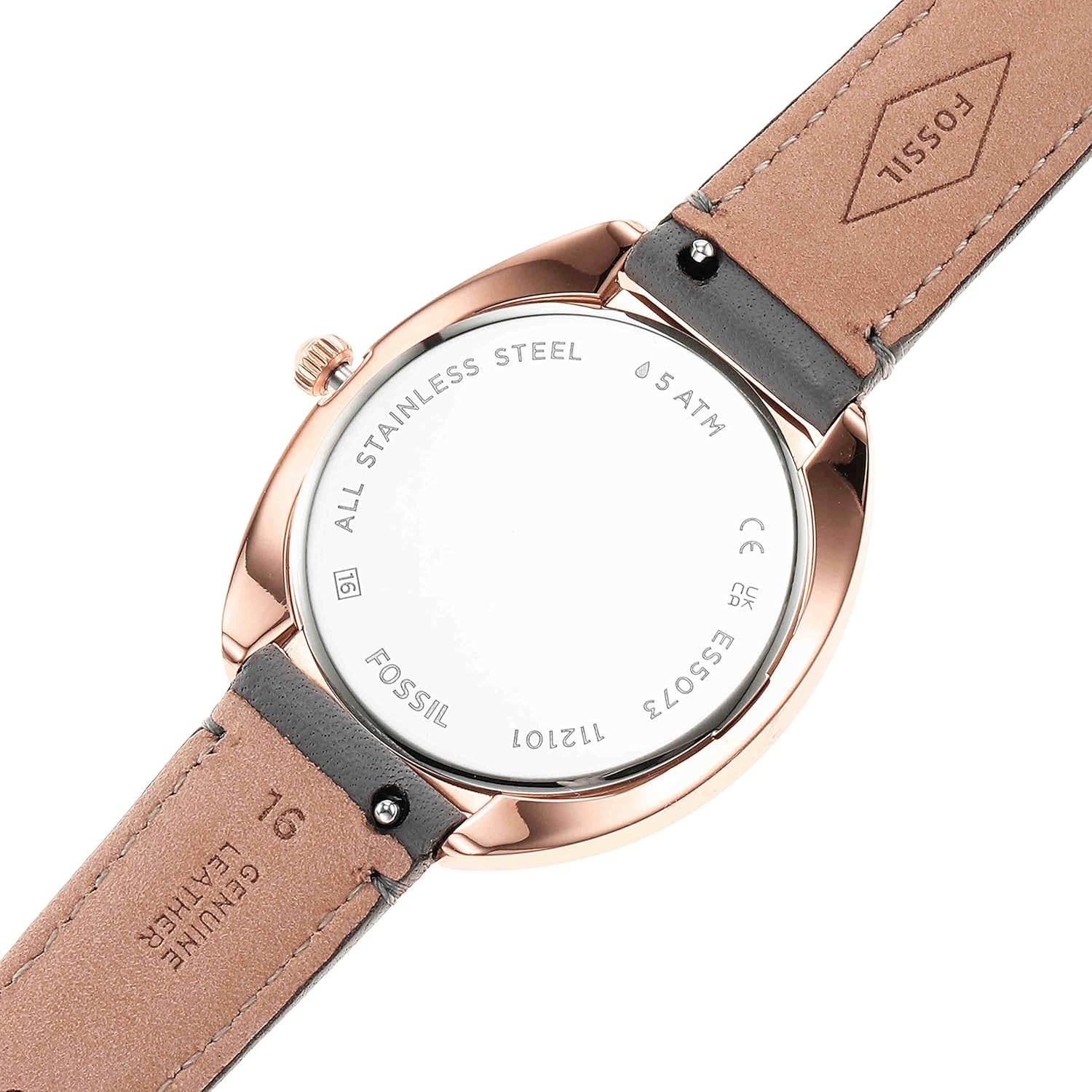 Women's Quartz Stainless Steel and Eco-Leather Three-Hand Watch O162516