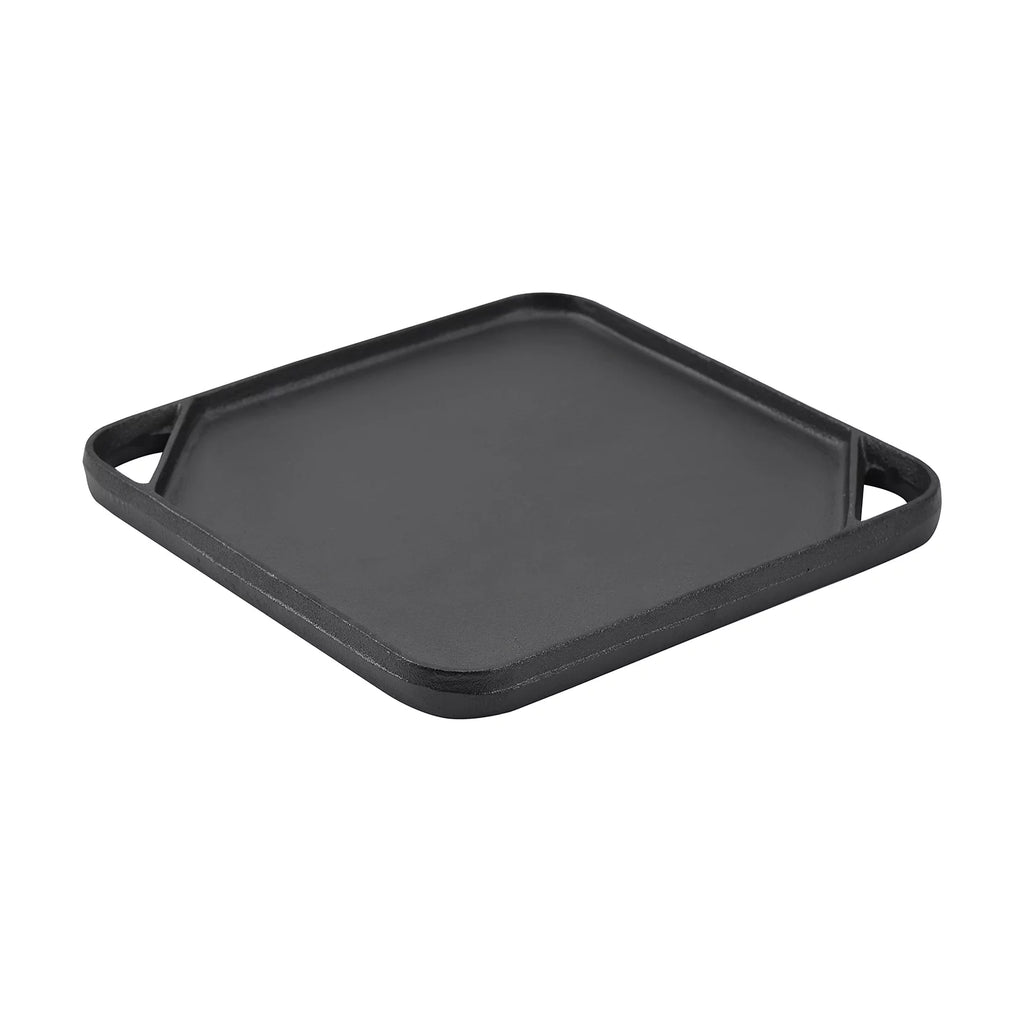 Cast Iron Reversible Grill Square Griddle 10.4 Inch B846482